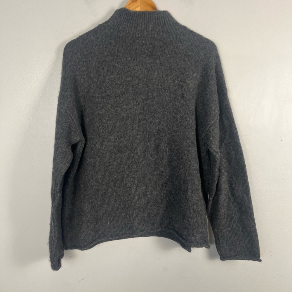 NWOT Lou & Grey LOFT Women's Gray Party Animal Sweater Size large - Picture 5 of 5